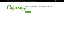 Tablet Screenshot of cosmolaundry.com